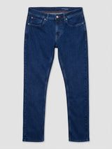 Men Rover Jeans Regular Fit Dark Blue Mid Rise