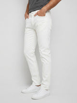 Men Rover Jeans Regular Fit White Mid Rise