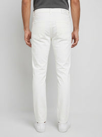 Men Rover Jeans Regular Fit White Mid Rise