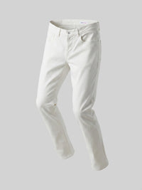 Men Rover Jeans Regular Fit White Mid Rise