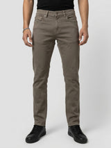 Men Rover Jeans Regular Fit Brown Mid Rise