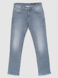 Men Rover Jeans Regular Fit Grey Mid Rise