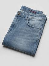 Men Rover Jeans Regular Fit Grey Mid Rise