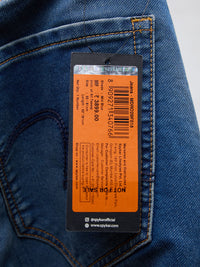 Men Rover Jeans Regular Fit Mid Blue Mid Rise