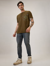 Spykar Grey Slim Fit Low Rise Casual Jeans For Men