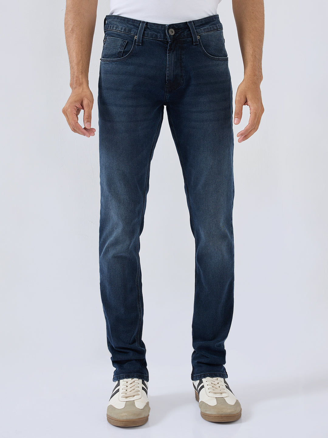 Men Nico Jeans Slim Fit Black Low Rise