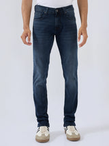 Men Nico Jeans Slim Fit Black Low Rise