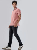 Men Kano Jeans Slim Fit Black Low Rise