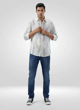 Men Kano Jeans Slim Fit Dark Blue Low Rise