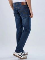 Men Kano Jeans Slim Fit Dark Blue Low Rise