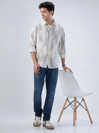 Men Kano Jeans Slim Fit Dark Blue Low Rise
