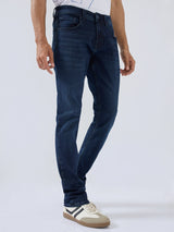 Men Nico Jeans Slim Fit Dark Blue Low Rise