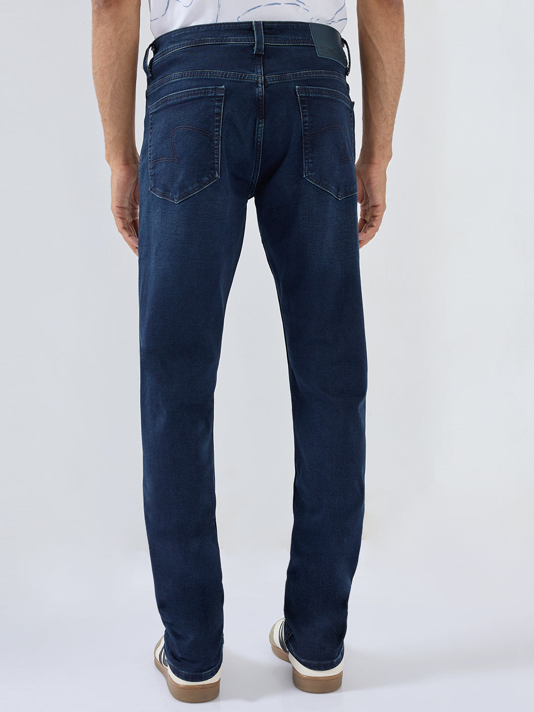 Men Nico Jeans Slim Fit Dark Blue Low Rise