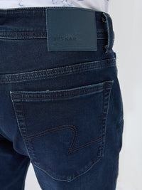 Men Nico Jeans Slim Fit Dark Blue Low Rise