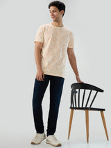Men Kano Jeans Slim Fit Dark Blue Low Rise