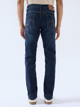 Men Nico Jeans Slim Fit Dark Blue Low Rise