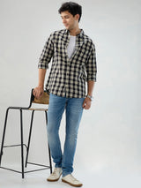 Men Kano Jeans Slim Fit Mid Blue Low Rise