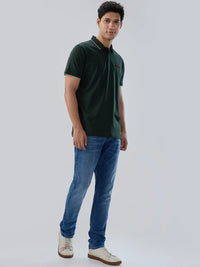Men Kano Jeans Slim Fit Mid Blue Low Rise