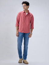 Men Kano Jeans Slim Fit Mid Blue Low Rise