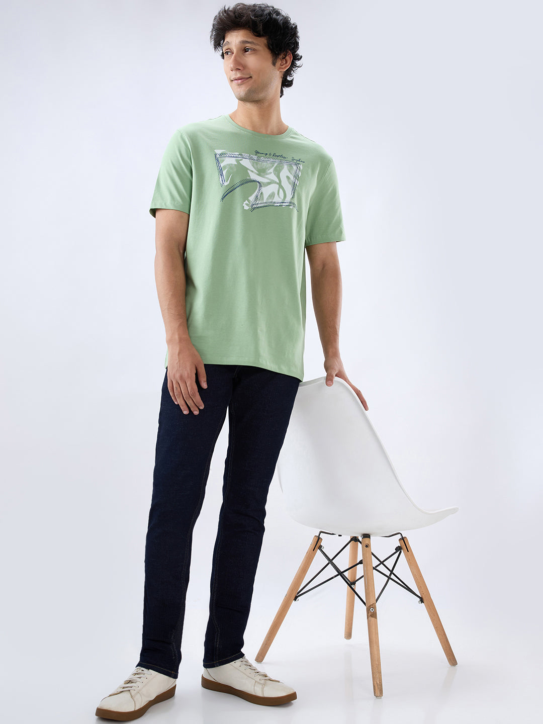 Men Nico Jeans Slim Fit Blue Low Rise