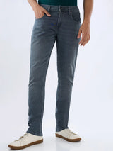 Men Nico Jeans Slim Fit Grey Low Rise