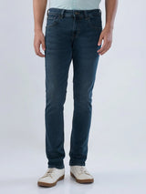 Men Kano Jeans Slim Fit Vintage Olive Low Rise