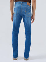 Men Nico Jeans Slim Fit Mid Blue Low Rise