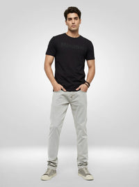 Men Nico Jeans Slim Fit Grey Low Rise