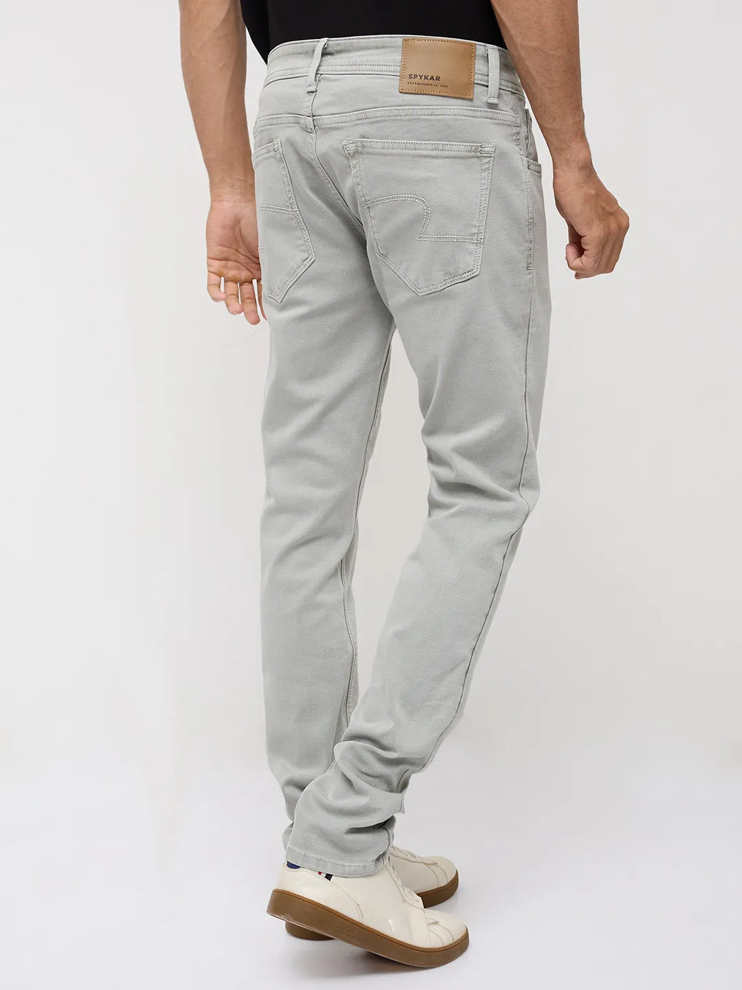 Men Nico Jeans Slim Fit Grey Low Rise