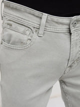 Men Nico Jeans Slim Fit Grey Low Rise