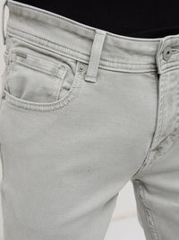 Men Nico Jeans Slim Fit Grey Low Rise