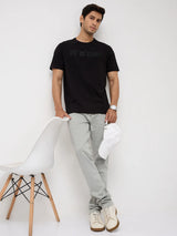 Men Nico Jeans Slim Fit Grey Low Rise