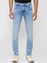 Men Nico Jeans Slim Fit Light Blue Low Rise