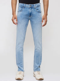 Men Nico Jeans Slim Fit Light Blue Low Rise