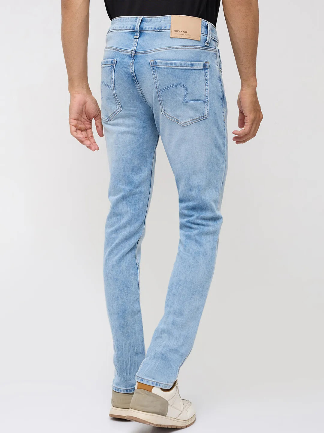 Men Nico Jeans Slim Fit Light Blue Low Rise