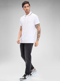 Men Kano Jeans Slim Fit Black Low Rise