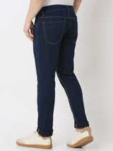 Men Kano Jeans Slim Fit Blue Low Rise