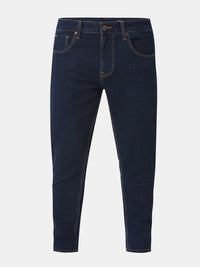 Men Kano Jeans Slim Fit Blue Low Rise