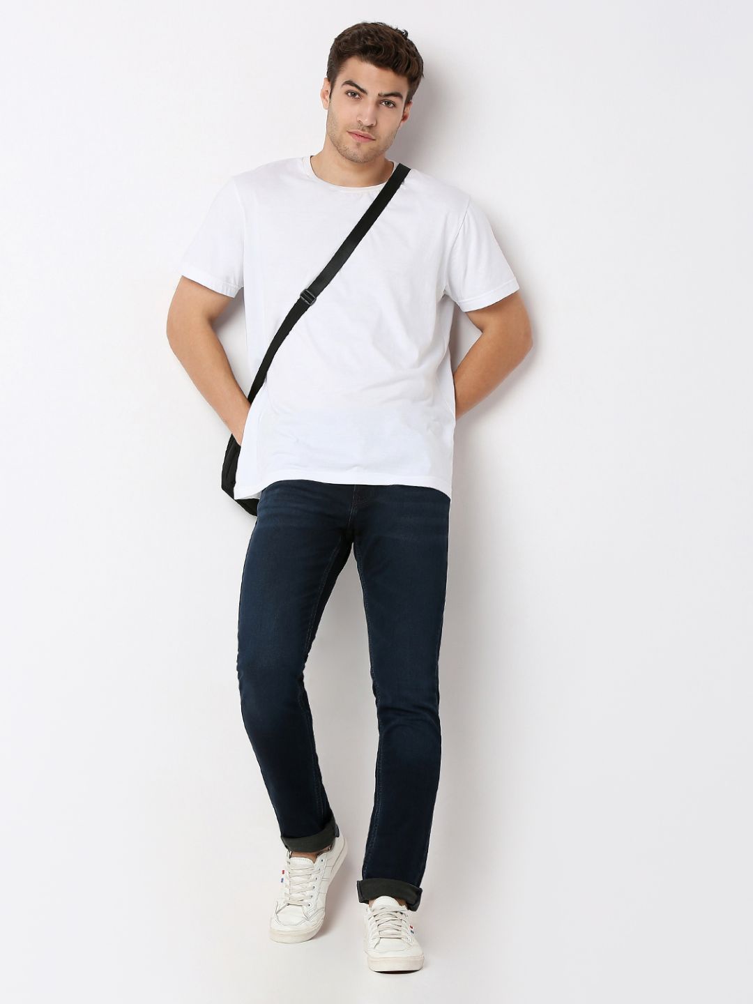 Men Nico Jeans Skinny Fit Blue Low Rise
