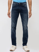 Men Nico Jeans Slim Fit Dark Blue Low Rise