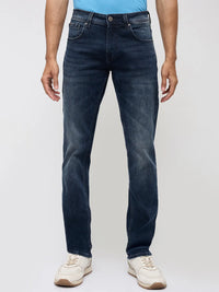 Men Nico Jeans Slim Fit Dark Blue Low Rise
