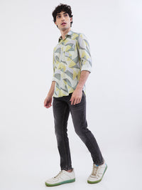 Men Jeans Slim Fit Black Low Rise
