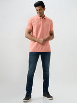 Men Kano Jeans Slim Fit Grey Low Rise