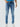 Men Kano Jeans Slim Fit Blue Low Rise