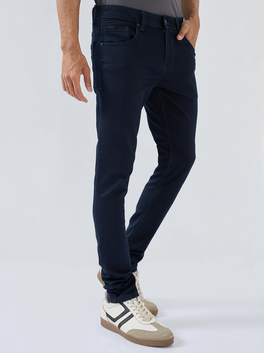 Men Diego Jeans Super Slim Fit Blue Low Rise