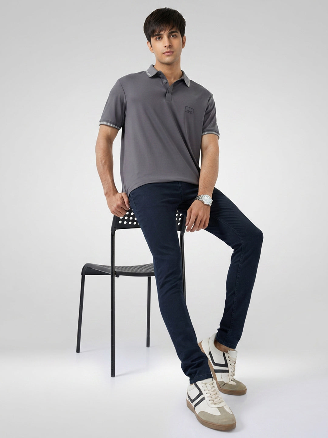 Men Diego Jeans Super Slim Fit Blue Low Rise