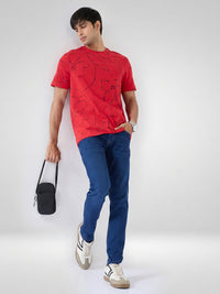 Men Diego Jeans Super Slim Fit Dark Blue Low Rise