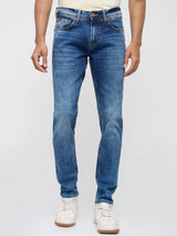 Men Diego Jeans Super Slim Fit Mid Blue Low Rise