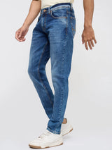 Men Diego Jeans Super Slim Fit Mid Blue Low Rise