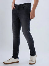 Men Diego Jeans Super Slim Fit Black Low Rise
